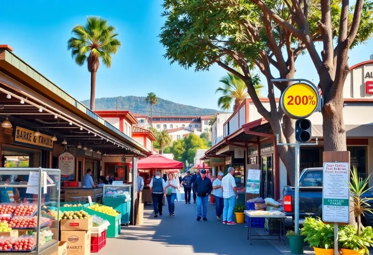 A panoramic view of California's business landscape in 2025