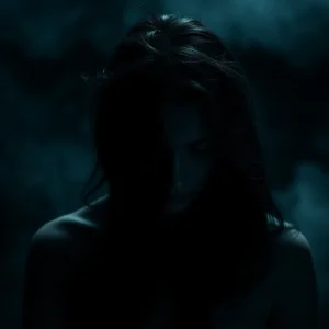 Artistic representation of sex trafficking awareness