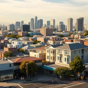 Overview of California housing market with urban setting