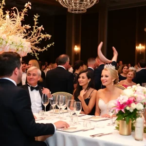 Attendees enjoying the Los Angeles Ballet Gala