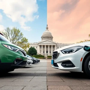 Debate on vehicle emissions standards in California