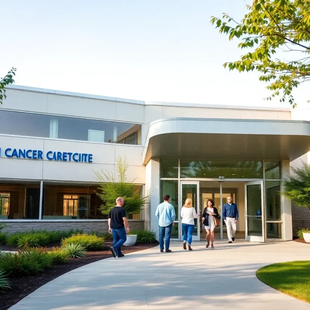 Exterior view of the Atascadero cancer care facility