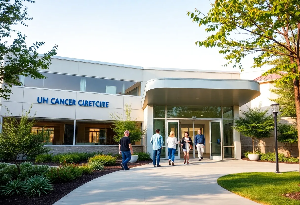 Exterior view of the Atascadero cancer care facility