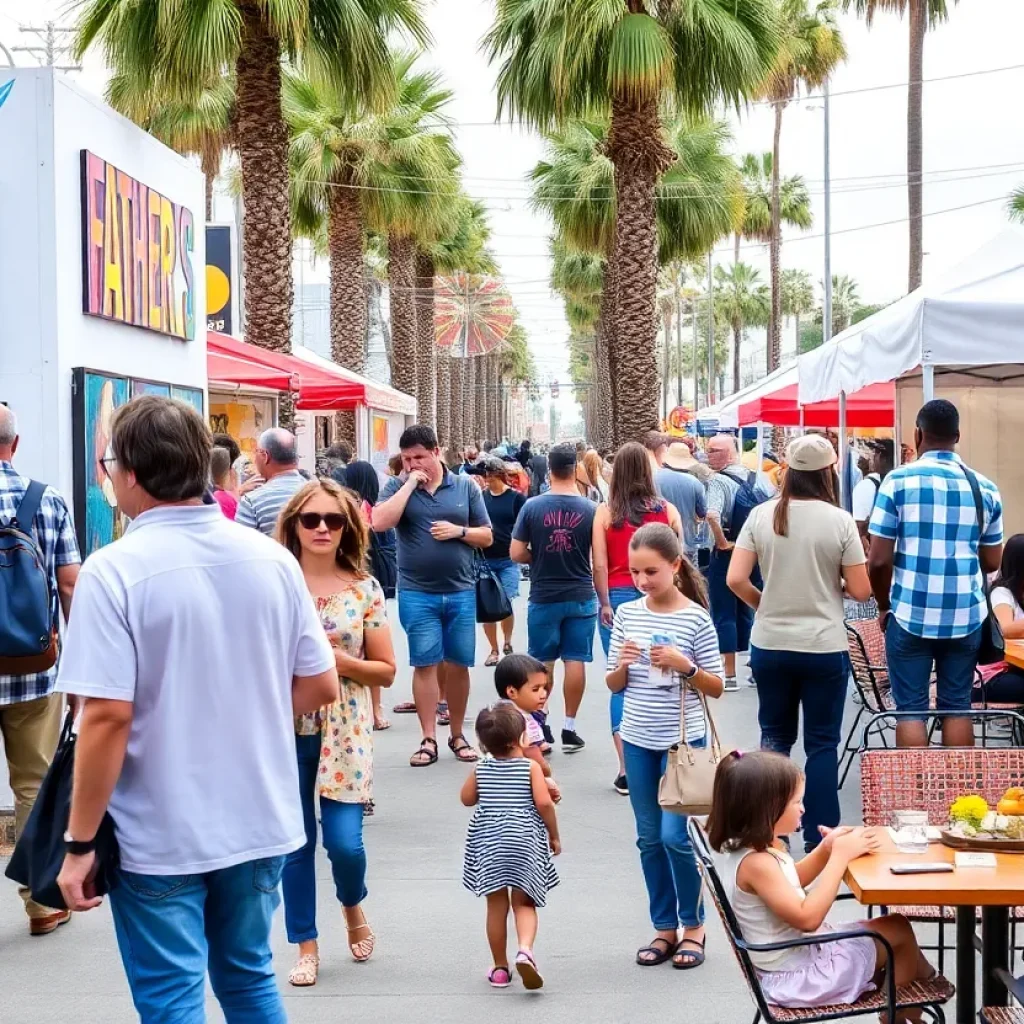 Families celebrating Father's Day in Los Angeles with activities and events.
