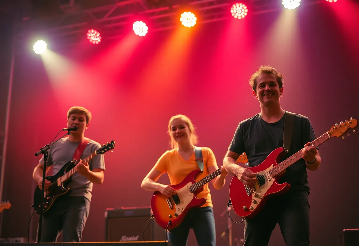 L.A. Exes performing live at Amoeba Hollywood