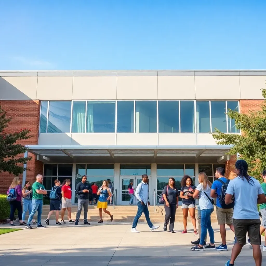 Students participating in sports at UCLA and Penn State campuses.