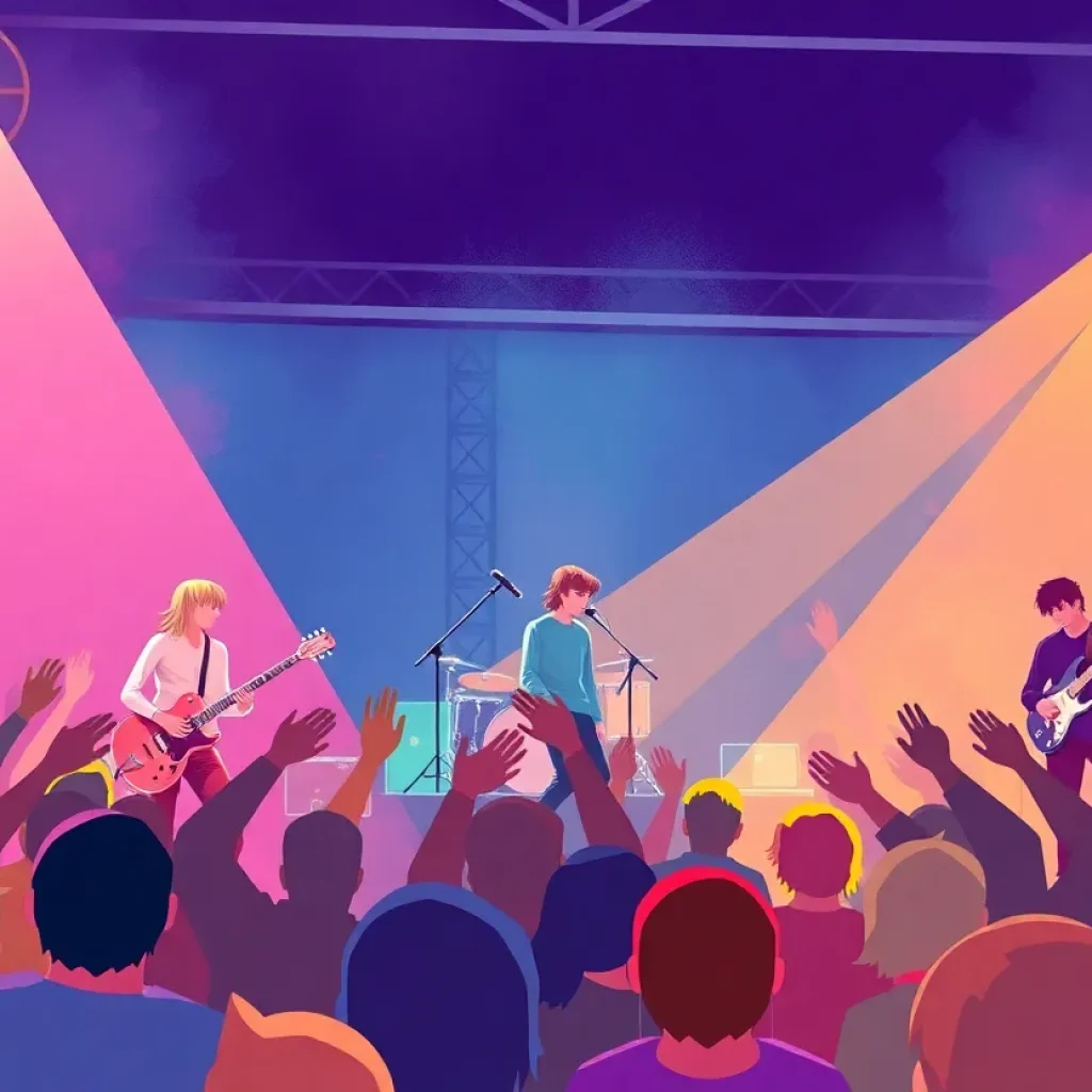 Beauty School Dropout performing live at a concert