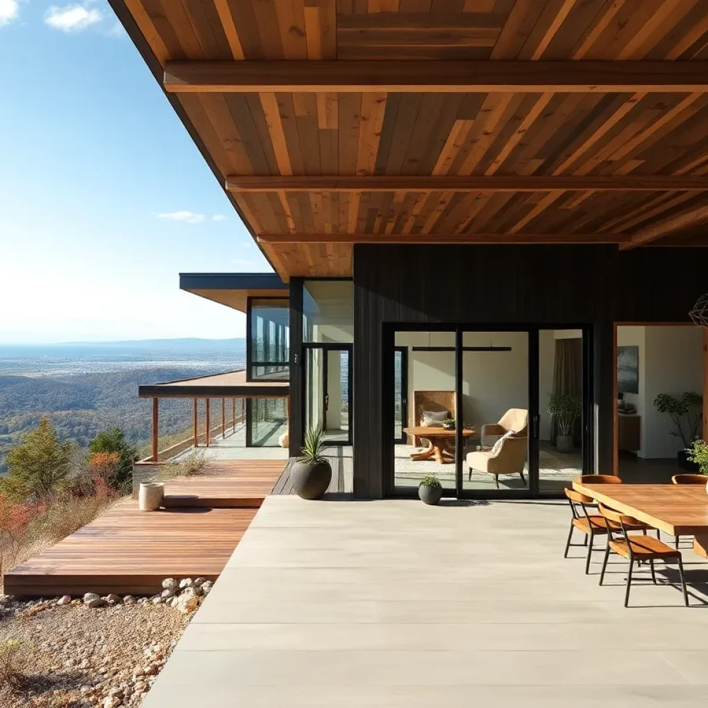 A beautiful hillside home in Mount Washington, Los Angeles.