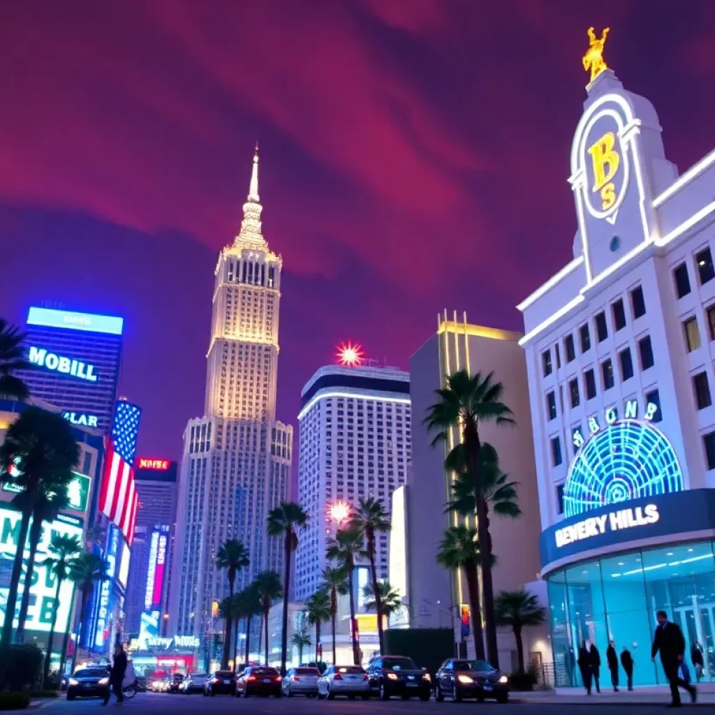 Beverly Hills showcasing entertainment industry culture