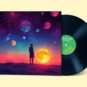 Album cover for Tokimonsta's Eternal Reverie