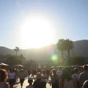 Heat wave effects in Southern California