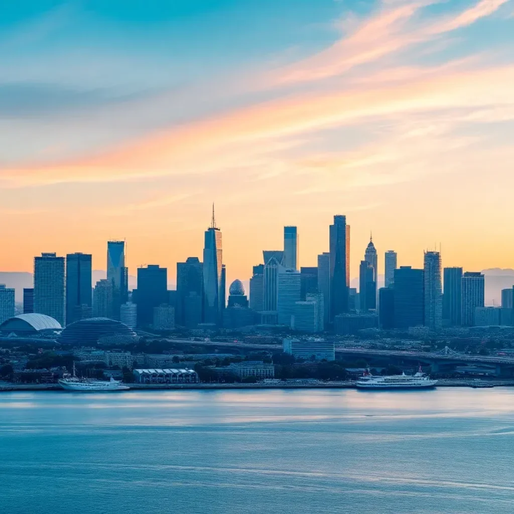 Los Angeles skyline representing venture capital growth in technology and aerospace