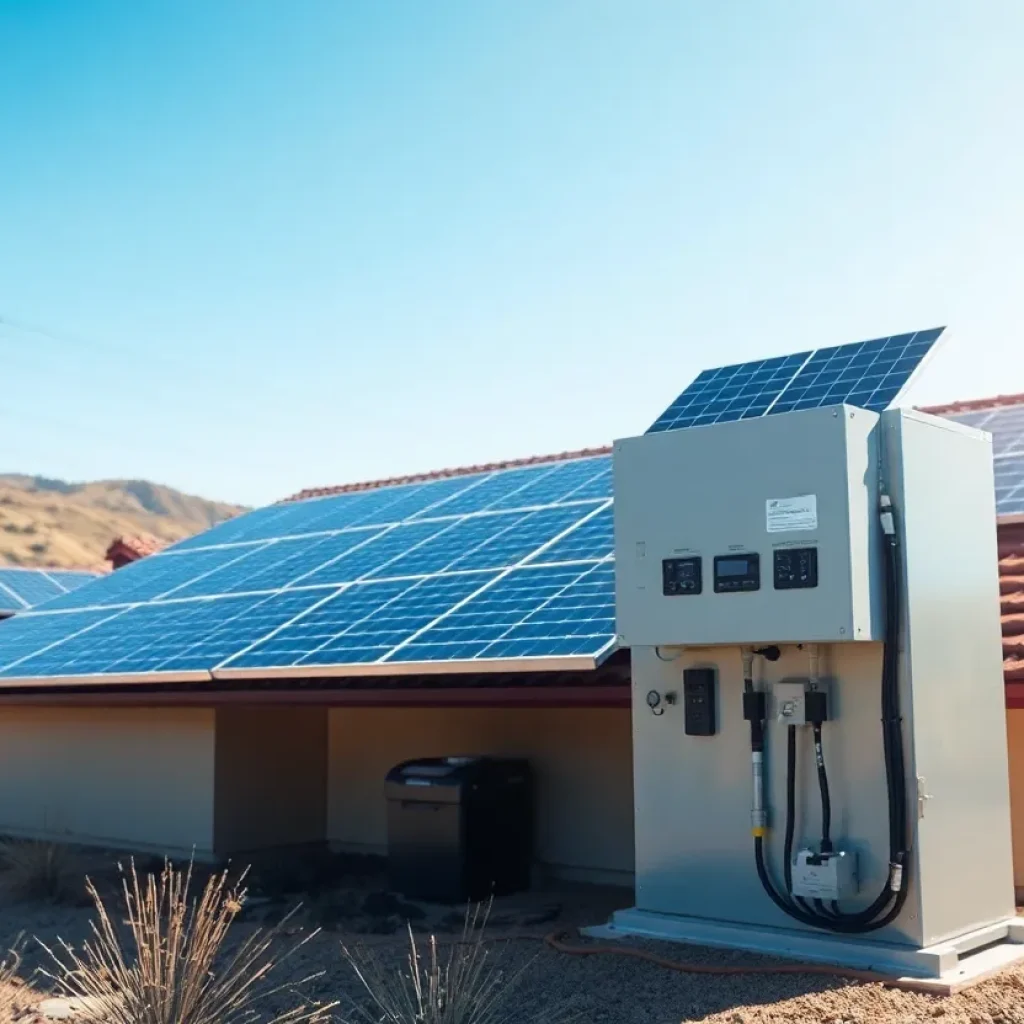 Residential battery energy storage system in California