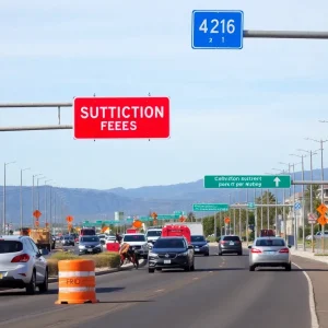 Traffic congestion in California related to development fees
