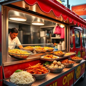 Food truck serving traditional Colima cuisine in Los Angeles