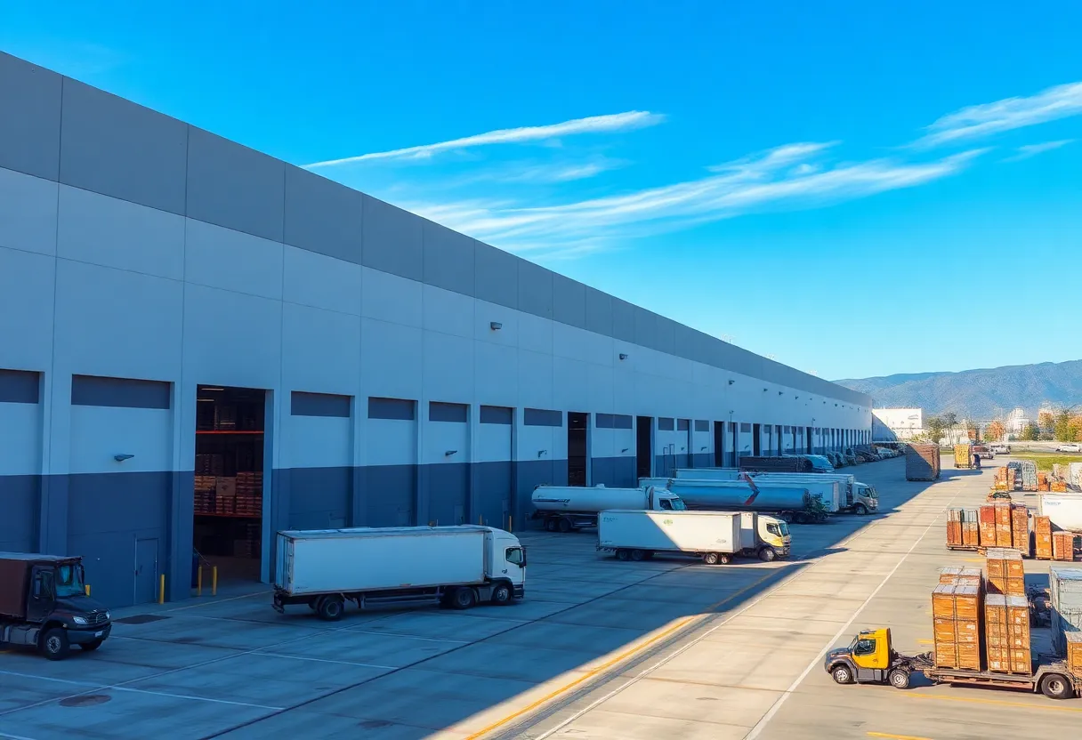 Industrial logistics facility in Southern California
