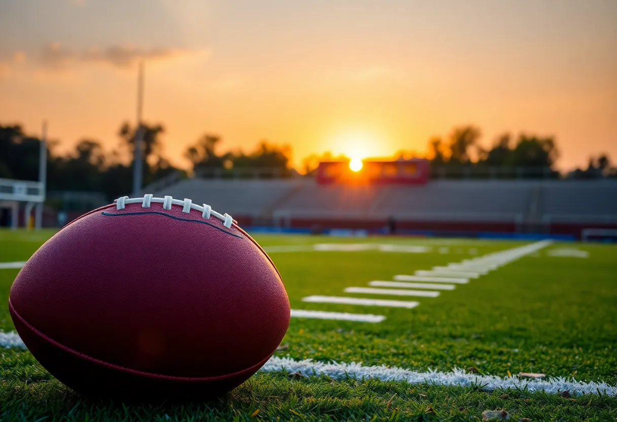 Football field representing NCAA eligibility issues