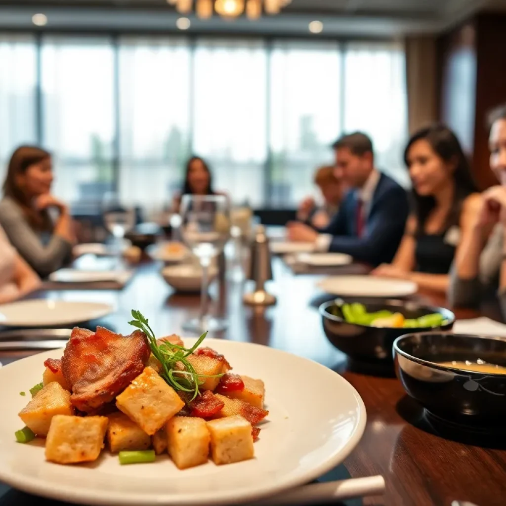 Exquisite 12-course tasting menu at restaurant Ki