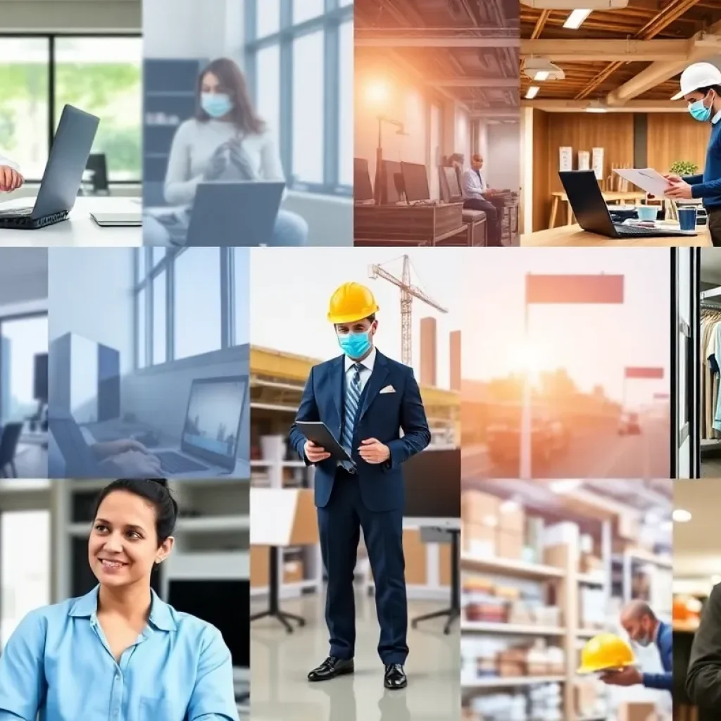 Overview of job sectors in Southern California