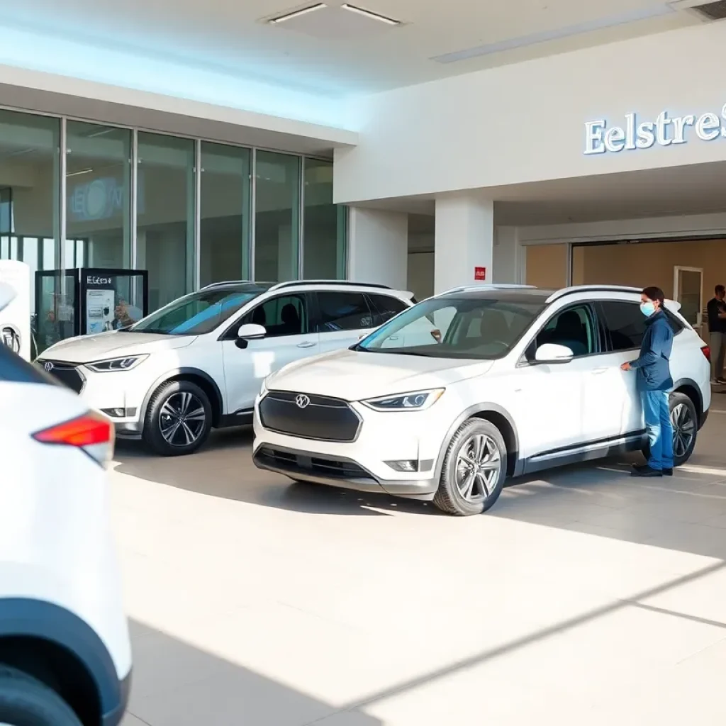 VinFast electric vehicle dealership in San Diego