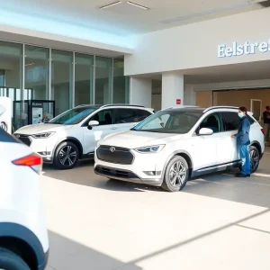 VinFast electric vehicle dealership in San Diego