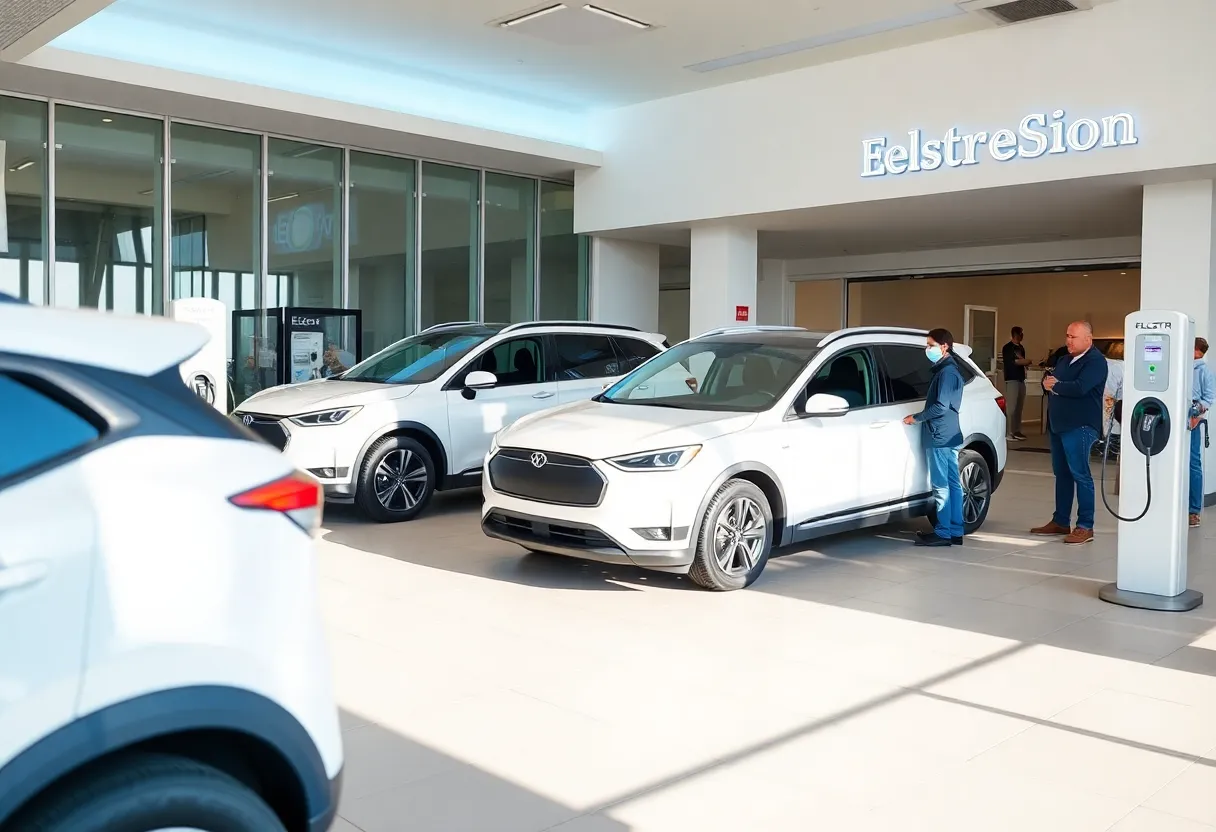 VinFast electric vehicle dealership in San Diego