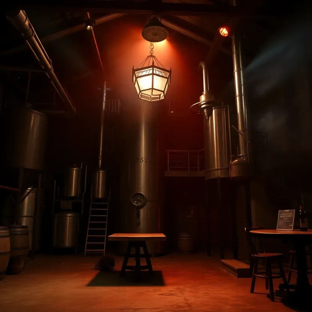 Haunted brewery set for Hamlet performance