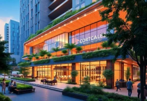 Conceptual rendering of One Beverly Hills development