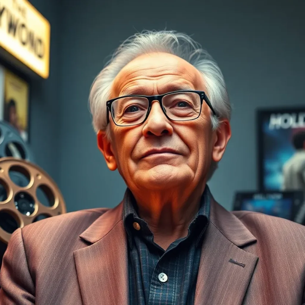 An artistic tribute representing the legacy of a Hollywood marketing executive.