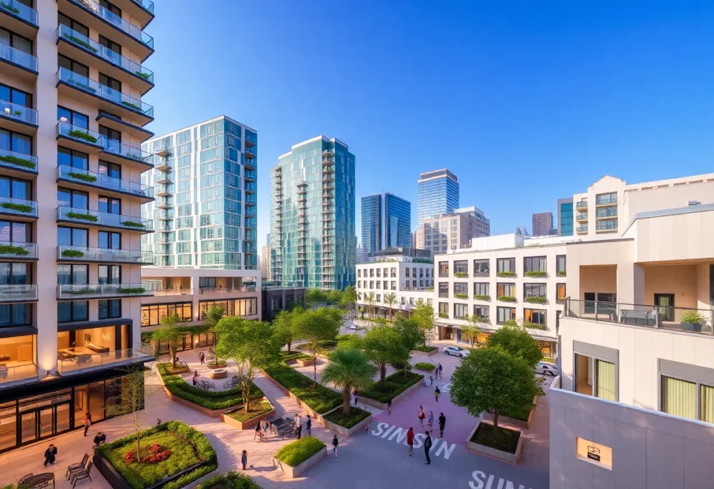 Conceptual rendering of Fourth & Central development in Los Angeles