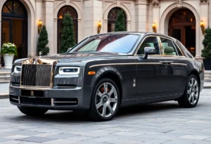 A beautiful Rolls-Royce Phantom celebrated for its luxury and history.