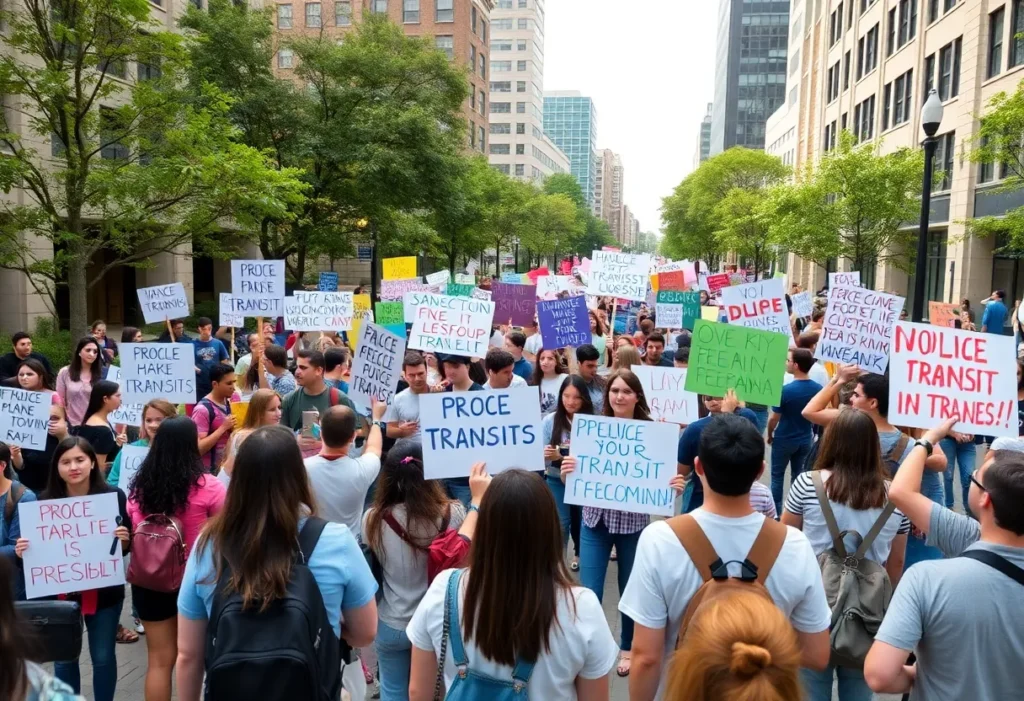 UCLA students rallying for transit solutions